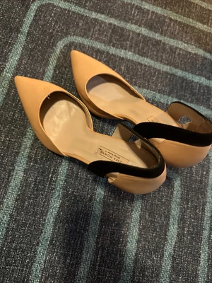 $0.99 • Buy MINT Zara Tan High Heels Pumps/8 Used TWICE 