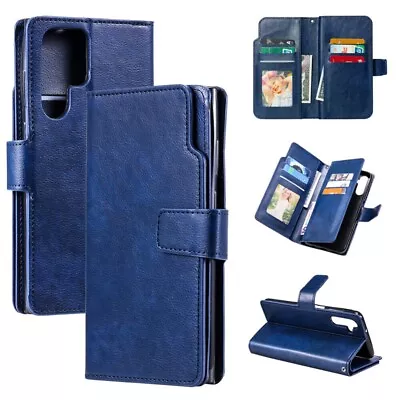 Wallet Case For Samsung S24 S23 FE S22 S21 S20 Ultra Plus S10 Flip Leather Cover • $13.99