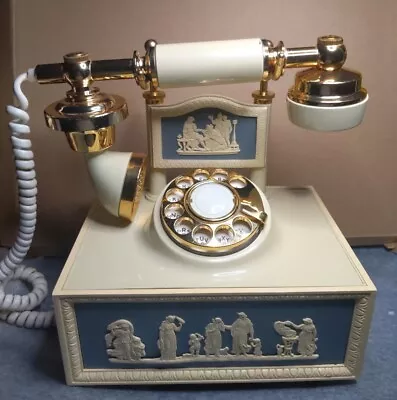 Vintage Rotary Phone Deco-Tel '80s • $49.98