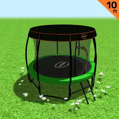 Kahuna 6ft 8ft 10ft 12ft 14ft 16 Ft Classic Trampoline Spring Outdoor With Roof • $926.90