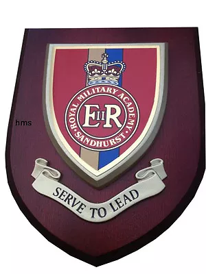 Royal Military Academy Sandhurst Shield Wall Plaque • £21.99