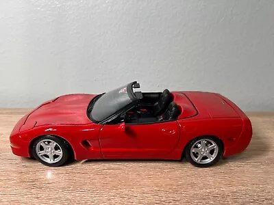 1998 Chevrolet Corvette C5 Convertible Red Maisto 1/18 1:18 Diecast Car • $24.95