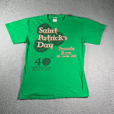 Michelob Ultra T Shirt Mens Medium Green Saint Patricks Day Parade Run • $9.07