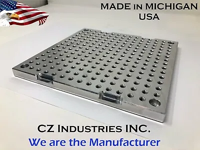 8  X 8  X 1/2  MIC 6 Aluminum Fixture / Sacrificial Plate Mini PalletQTY: 1 • $81