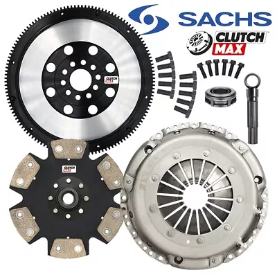 SACHS STAGE 4 CLUTCH KIT & BILLET FLYWHEEL For MK3 MK4 VW VR6 GOLF GTI JETTA GLX • $263.68