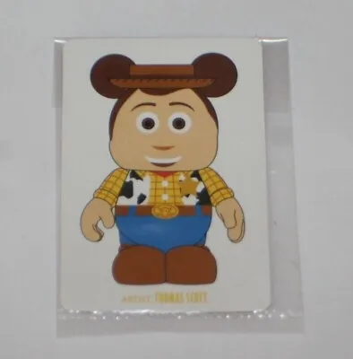 Disney Vinylmation 3  Toy Figure Collector Card Only ~ Toy Story Woody Cowboy • $4.77