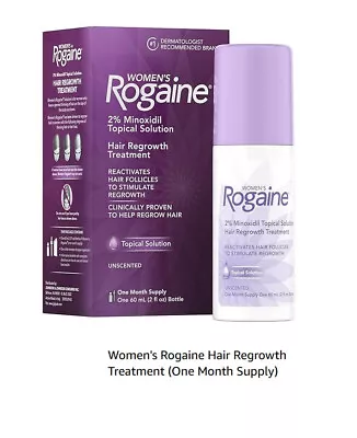 Women's Rogaine / 2% Minoxidil Hair Regrowth Treatment --  1 Month  / New / 2025 • $19.89