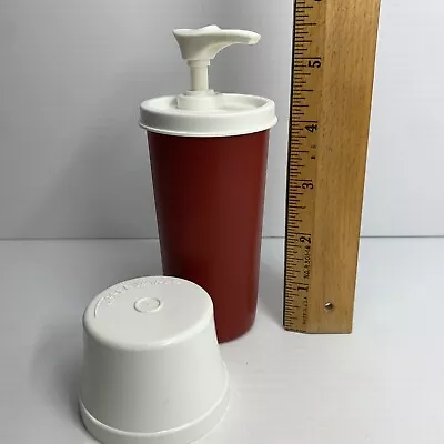 Vintage Tupperware #1329 6oz Ketchup Dispenser W/ #870 Pump & #871 Cap • $5.79