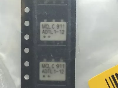 Adtl1-12+ Mini Circuits Xfmr Rf:20-1200mhz Impedance R 1 Unit • $13.50