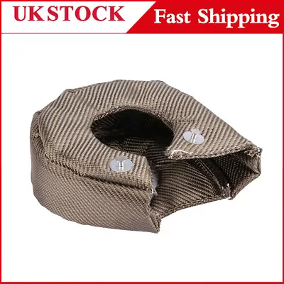 T3 GT28 GT30 GT35 Titanium Turbo Blanket Heat Shield Turbocharger Cover Wrap UK • £12.77