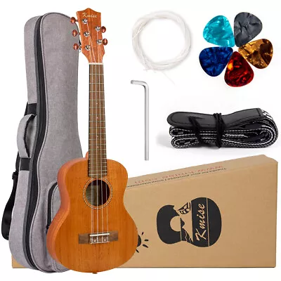$82.99 • Buy Kmise 5 String Ukulele Tenor Uke With Bag Strap Picks Strings