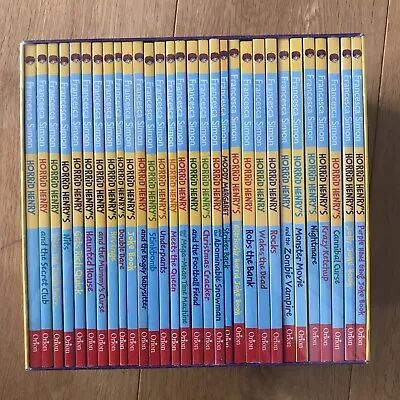 Horrid Henrys Loathsome Library Collection 30 Book Set By Francesca Simon • £20