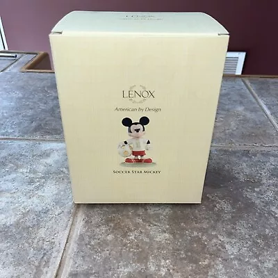 Lenox Figurine - Disney - Soccer Star Mickey Mouse • $40