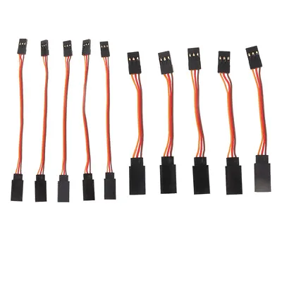 £6.13 • Buy Male To Female Servo 3-Pin Extension Lead Wire Cable For RC Futaba JR Servo