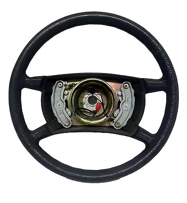 Mercedes W124 W126 R129 R107 W201 Leather Steering Wheel 1244640228 Oem ✅ Clean • $129.99