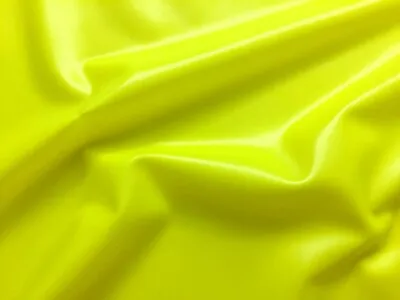 Latex Rubber 0.33mm Thick 92cm Wide Vibrant Yellow • $25.53