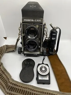 Mamiya C330 Professional Medium Format TLR Film Camera With 80mm Lens Untested • $299.99