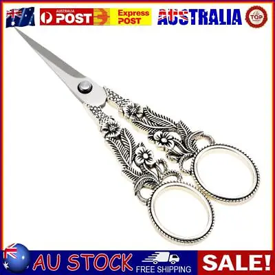 Sewing Tools Needlework Cutter Embroidery Tailor Thread Scissors (Silver) • £9.11