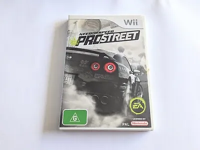 Nintendo Wii - Need For Speed ProStreet - Complete With Manual • $8.50