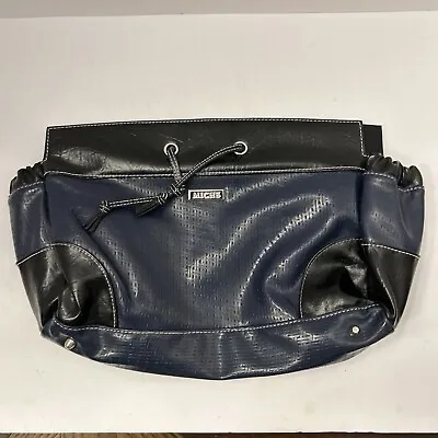 Miche  Prima Magnetic Purse Shell Only Faux Leather Navy Blue Black Janice • $9.99