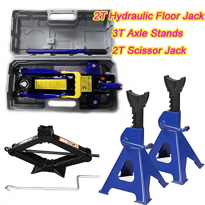 3T Jack Stand Auto Car Floor Jack | 2T Hydraulic Floor Jack | 2T Scissor Jack • $29.80