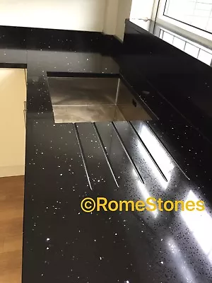 Black  Galaxy WORKTOPS - GRANITE & QUARTZ - Sample £1.00 • £1