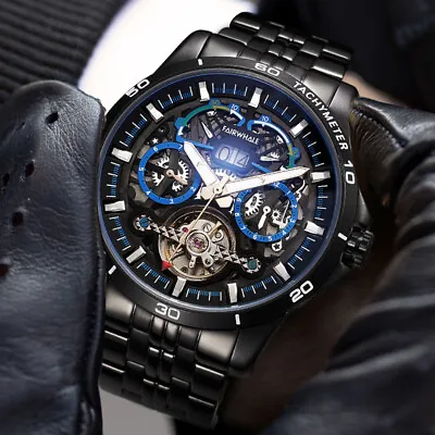 £145.03 • Buy Brand Watch Fashion Cool Watch Waterproof Automatic Mechanical Watch