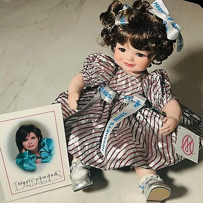 Marie Osmond Toddler Hershey's Kisses Porcelain Doll - Rare -Very Good Condition • $126.09