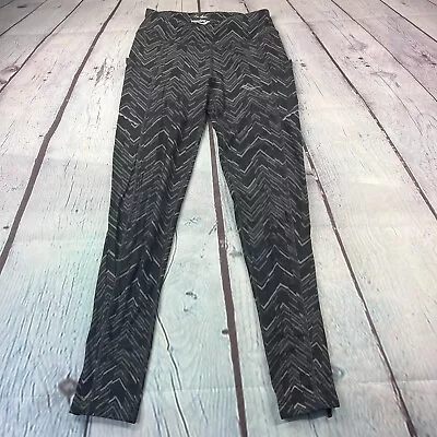 Saucony Bullet Series Womens Chevron Running Joggin Leggings Pants Sz XS Gray • $6.98