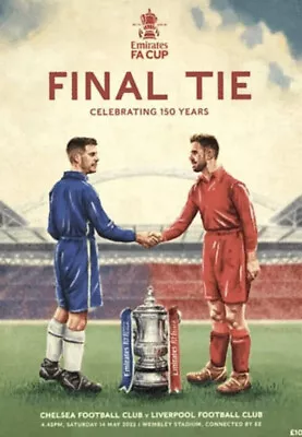 CHELSEA V LIVERPOOL 2022 FA CUP FINAL PROGRAMME BRAND NEW SEALED • £12.99