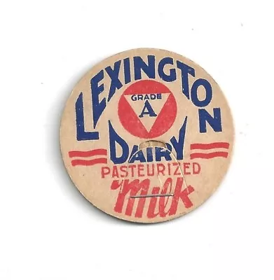  Lexington Dairy  Lexington Ky. Milk Bottle Cap. • $3