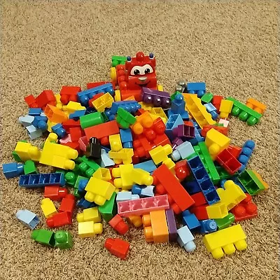 Huge Lot Mega Bloks First Builders & Kids Work Multi-Colors Vehicle Etc 195 Pcs • $30