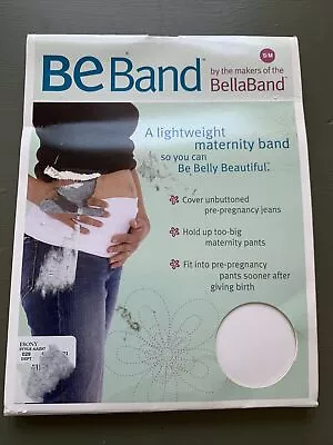 BE Band By BellaBand Maternity Belly Band S/M Hide Unbuttoned Jeans Support NEW • $11.90