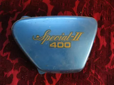 Yamaha Xs400 Sx 400  Special Ii  Left Side Cover Blue Oem • $20