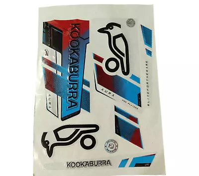 1 PCS Kookaburra Aura Pro Embossed  3D Cricket Bat Sticker With 1 Free Grips • $19.88