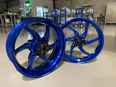 Core Moto Apex 6 Wheels Front & Rear CBR 1000RR 2008-2016 Non ABS Gloss Blue • $2949