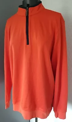 NWOT Martin Golf Polo Long Sleeve Half Zip Pullover Men's Size M. • $44.97