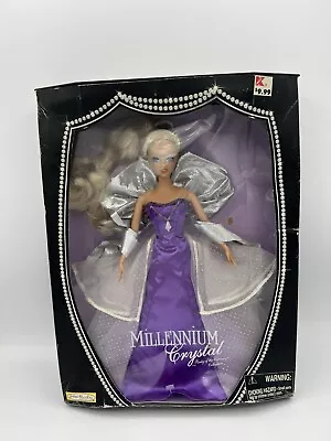 Vintage Millenium Crystal Collectible 11 1/2” Fashion Doll NRFB • $27.99