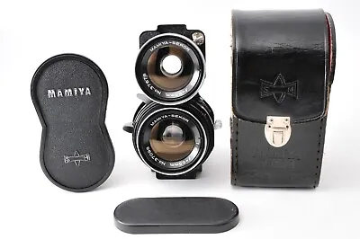 【Near MINT+ W/Case Cap】Mamiya Sekor 55mm F4.5 TLR Lens For C From JAPAN #249B • $249