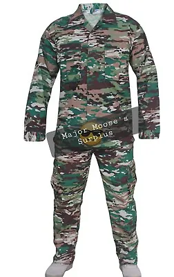 Indonesian Army New Indocam Multicam Kasad Uniform Set - Very Rare Camo • $128