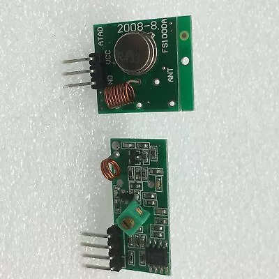 433Mhz RF Transmitter And Receiver Link Kit For Arduino/ARM/MCU WL • $1.09