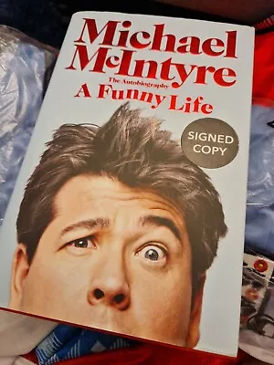 *SIGNED* A Funny Life  The Autobiography  Michael McIntyre (Hardback) • £19.99