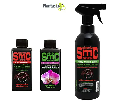 £11.95 • Buy SMC Spidermite Control Concentrate, Ready Mixed Spray Or Orchid Blend