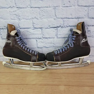 Rare Vintage Hockey Ice Skates CCM Mustang Mens Size 11.5 Made In Canada • $69.99