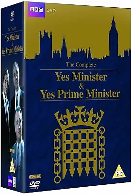 The Complete Yes Minister & Yes Prime Minister (DVD 2012 7-Disc Set) • £7