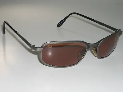 Serengeti 6482 Black Rose Tone Crystal Sleek Gunmetal Rectangular Sunglasses • $164.99