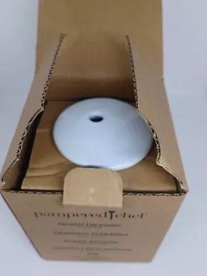 Pampered Chef Ceramic Egg Cooker Silicone Sleeve White Gray #1529 New In Box NIB • $13.57