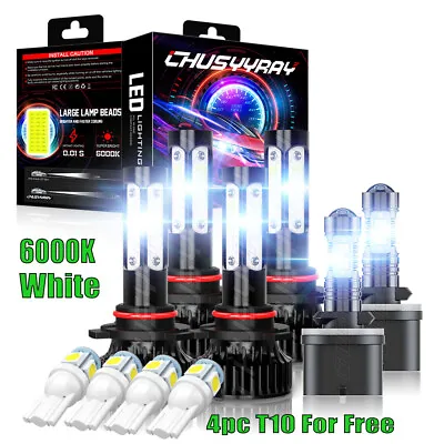 For Chevy Silverado 1999-2002 Tahoe 2000-2006 6000K LED Headlights Lights Bulbs • $29.99