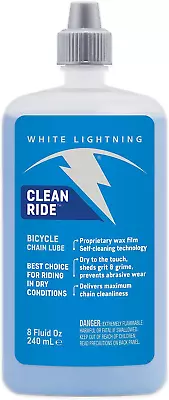 Clean Ride The Original Self-Cleaning Wax Bicycle Chain Lubricant 8 Oz • $21.39