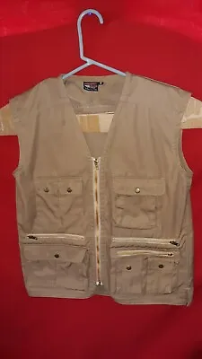 Priority Male DUCK GAME PHEASANT POUCH HUNTING VEST Size M Vintage • $14.95